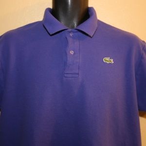 Mens polo shirt Lacoste sport Polo Shirt sz. 6